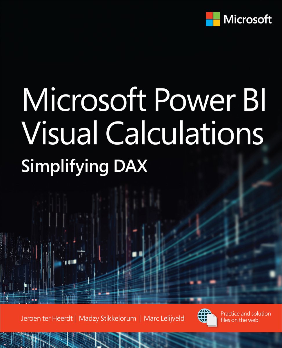 Omslag van Business Skills- Microsoft Power BI Visual Calculations
