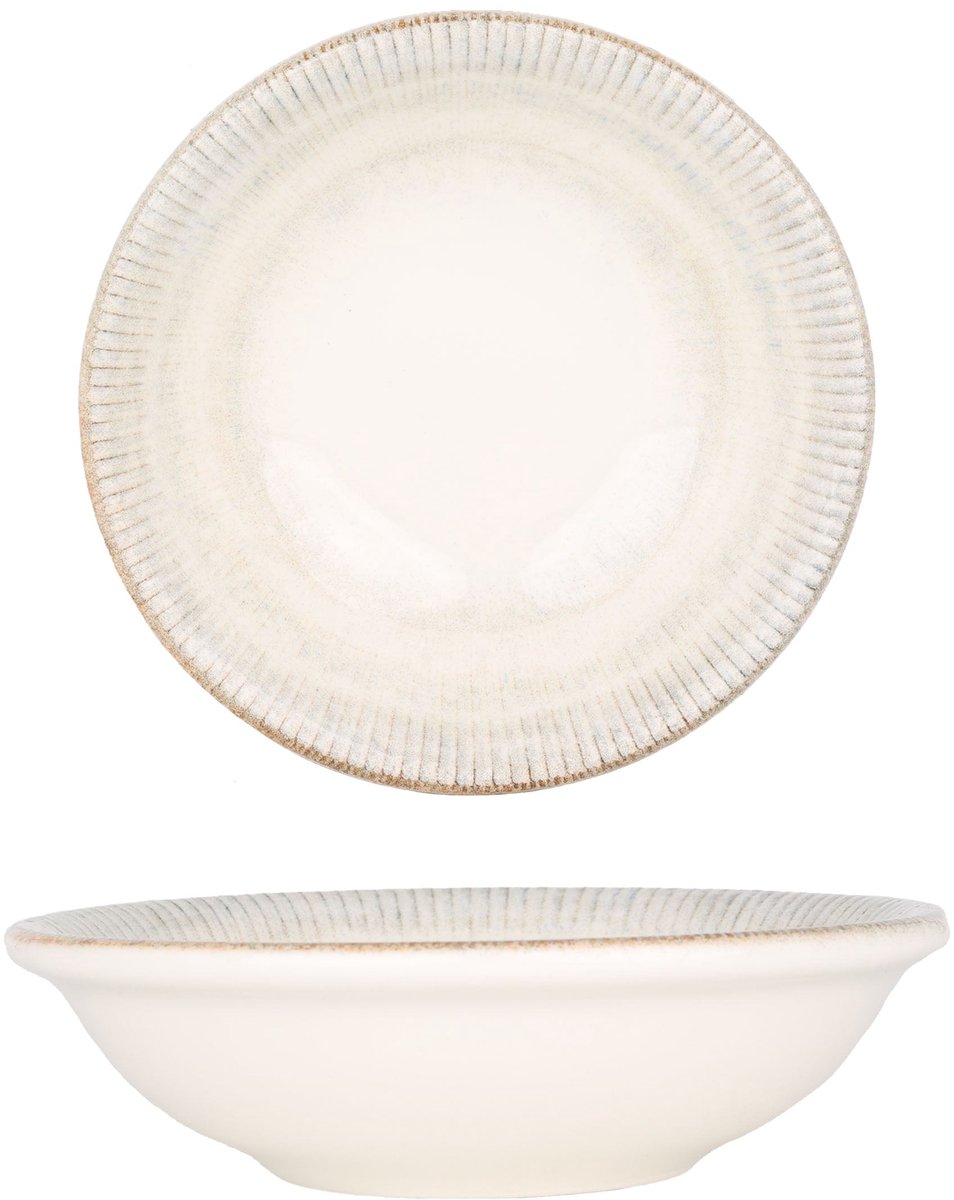 Bonna Serveerschaal - Galata - Porselein - 13 cm (220cc) - set van 2