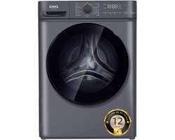 CHiQ CW07123863AX - Wasmachine - 7 KG - Space Pro - 16 programma's - AI Smart - Stoomwassen & Quick Wash - 12 jaar garantie op motor - Energieklasse A - 2025 Nieuw