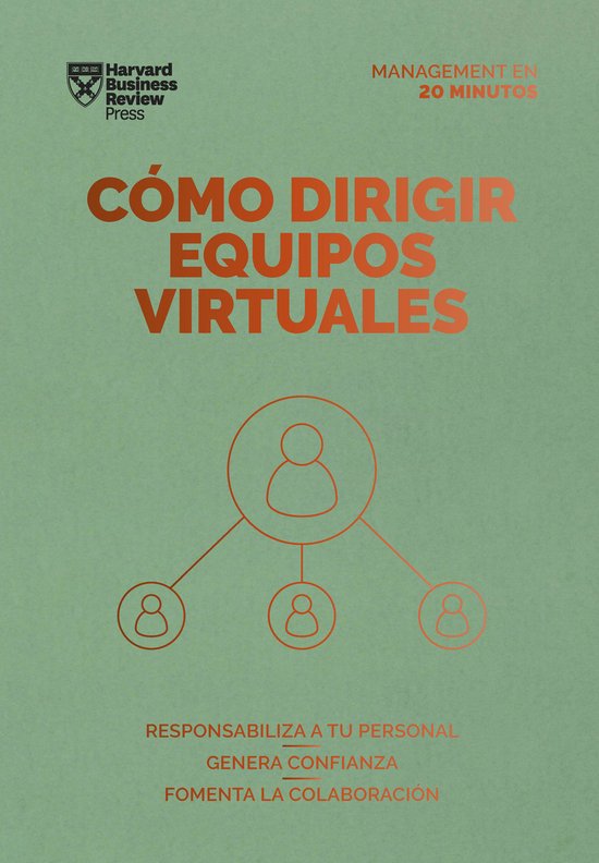 Serie Management en 20 Minutos - Cómo dirigir equipos virtu ... - cover