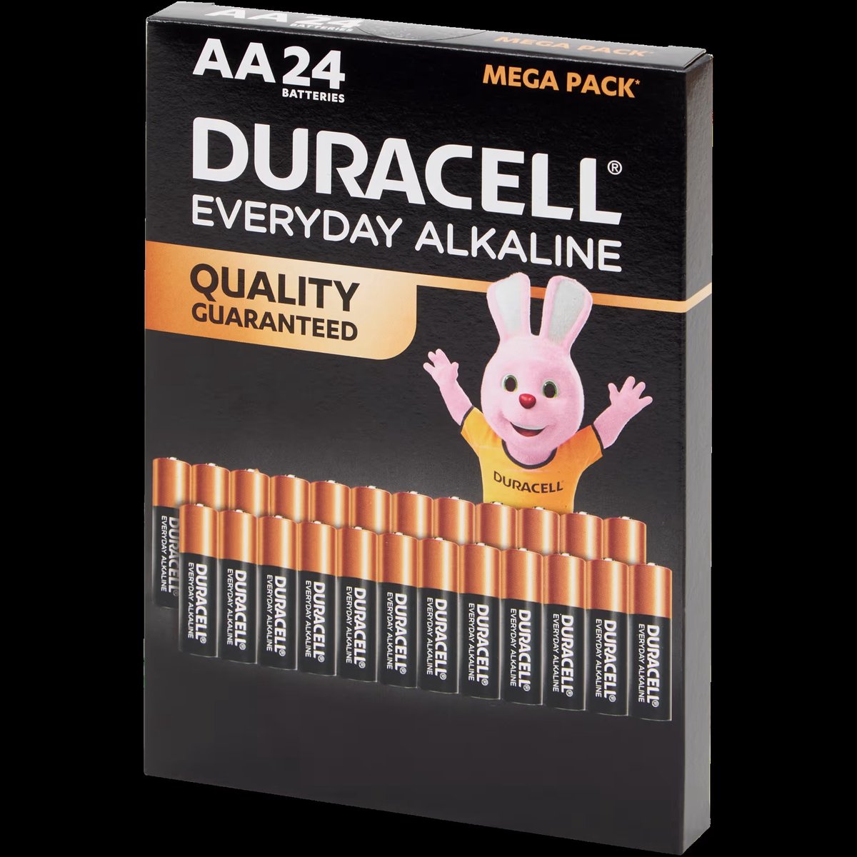 Duracell Plus AA Alkaline Batterijen – 24 Pack