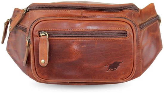 GRAND SAC BANANE EN CUIR NOIR AJUSTABLE À LA TAILLE