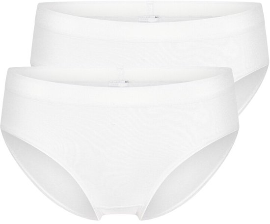 Calida Tailleslip voor dames, midislip/broek, wit, 40