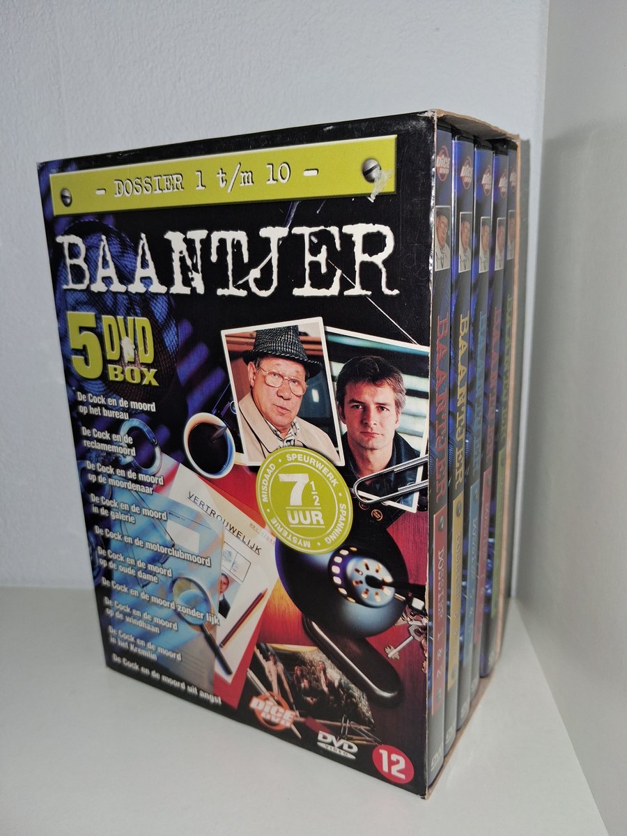 Baantjer Dossier 1 t/m 10 (5 Dvd Box)