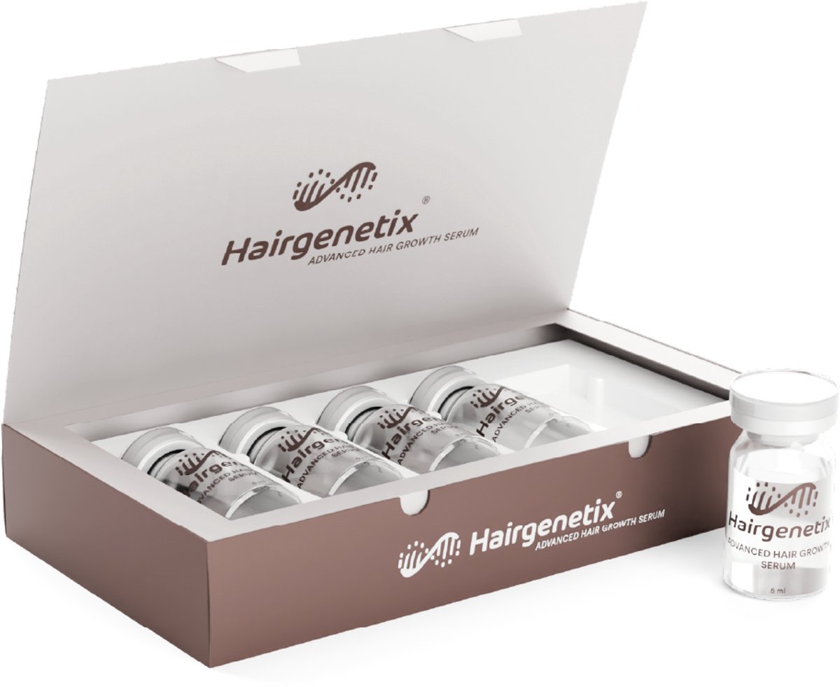 Mesotherapie haargroeiserum met PDRN - 5 flesjes - Tegen haaruitval - Hairgenetix