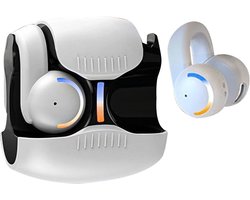 Clip Ear Buds, Wireless Bone Conduction Headphones, Lightweight Comfortable Design, Noise Reduction Feature, Ideal for Cycling Workouts Running Travel, 3.54x3.54x1.57