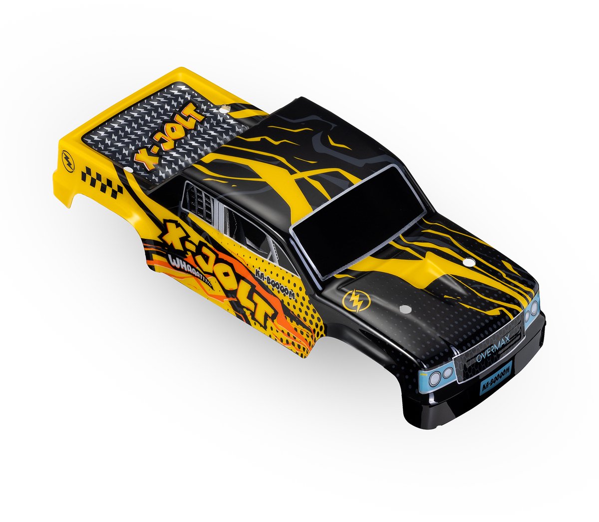 Overmax X-Jolt RC Auto – 20 km/u – Achterwielaandrijving, 2 Accu’s tot 30 min Rijtijd, Vering, Stootbumper, Offroad Banden, Plooibare Snelheidsregeling, Ergonomische Afstandsbediening – Racewagen voor Kinderen & Volwassenen - Bestuurbare Auto — afbeelding 9