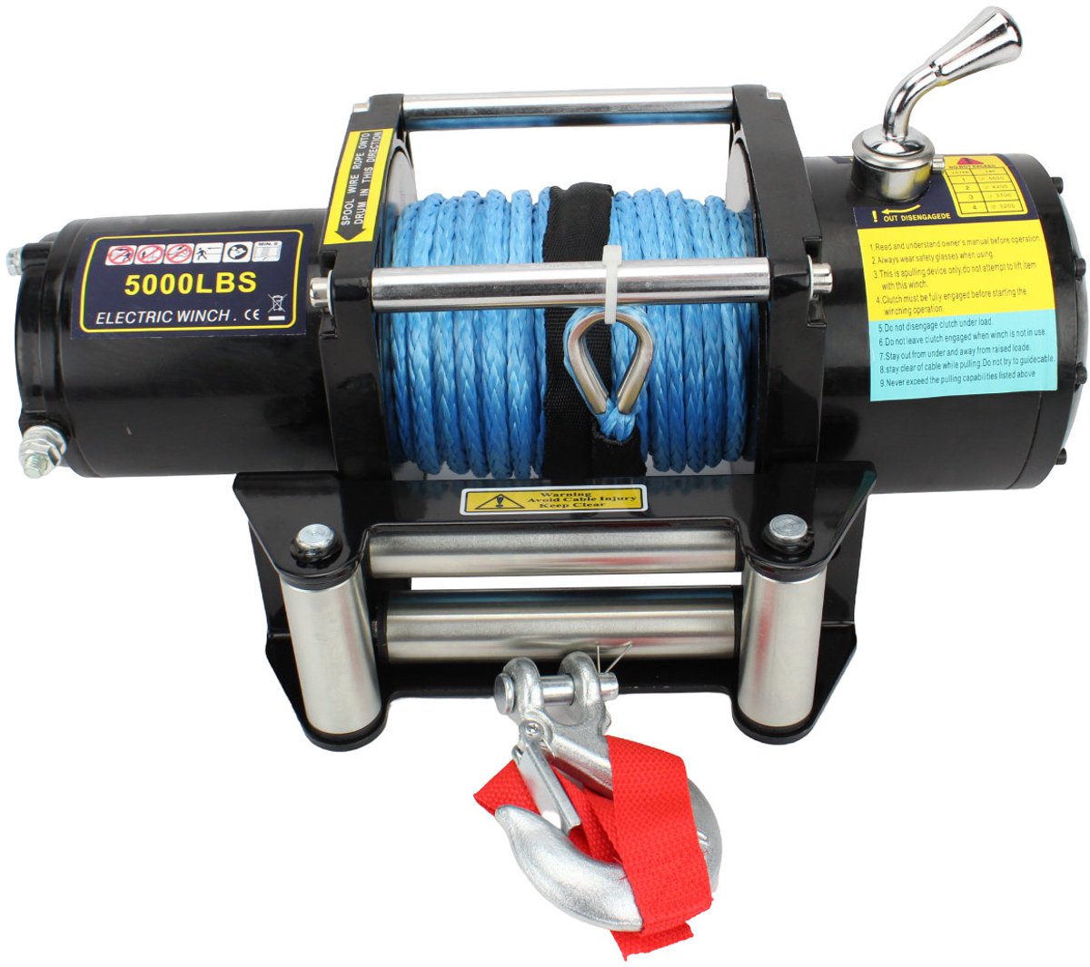 Elektrische lier 5000 lbs (2268 kg) – Synthetisch touw