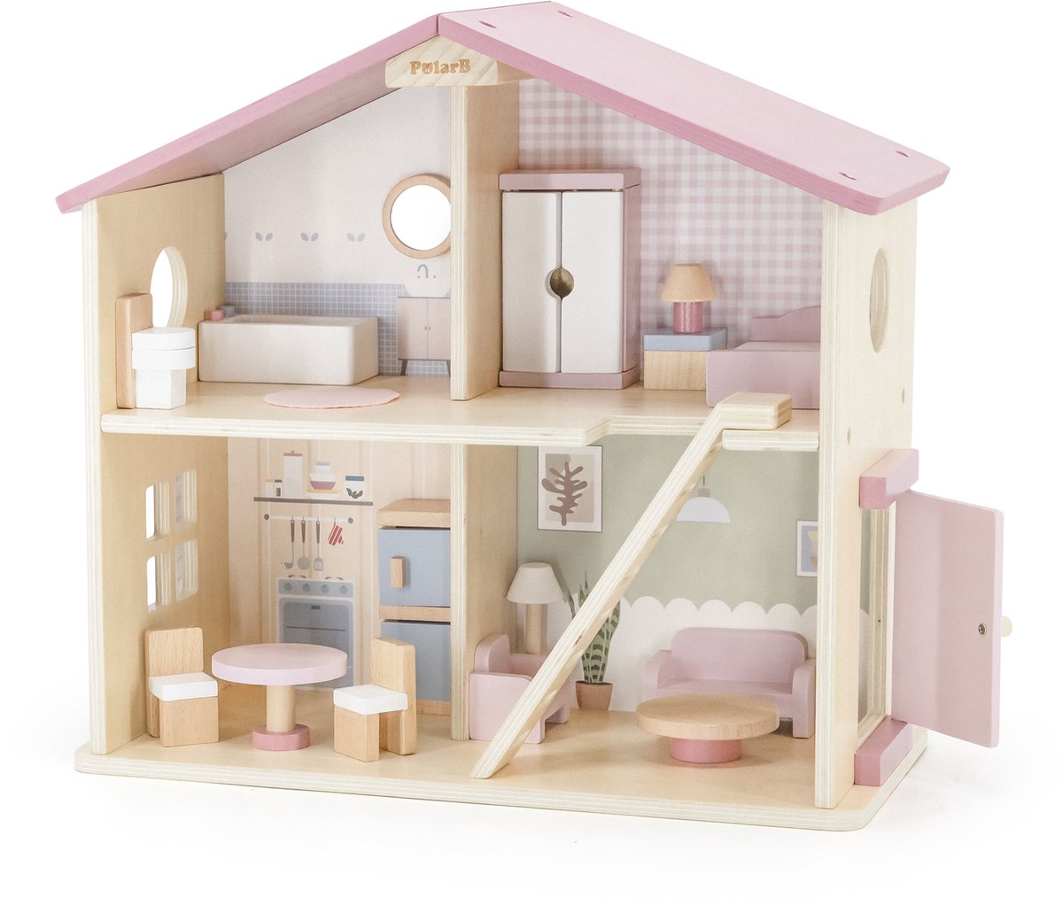 PolarB Houten Poppenhuis
