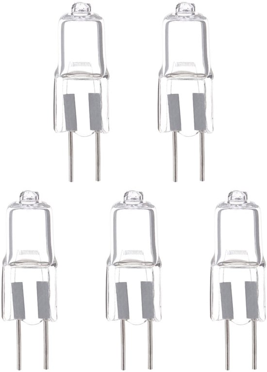 Modee Lampe Halogène G4 - 18W 2700K 180 LM 12V - Insert de Lampe Halogène - Wit Chaud - 5 pièces