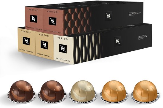 Nespresso Vertuo Koffiecups Barista Creations Pack 50x capsules
