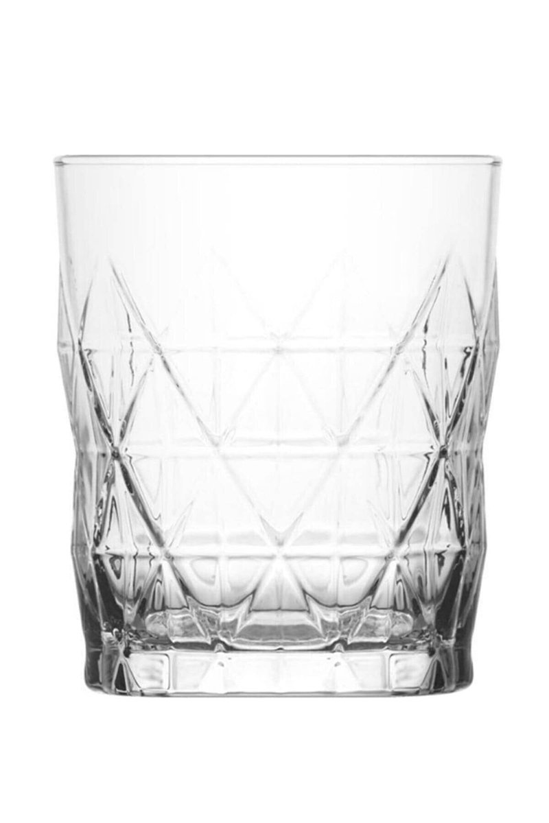 Asir - Glazenset (6 stuks) - Transparant - 8,3 x 8,3 x 10 cm