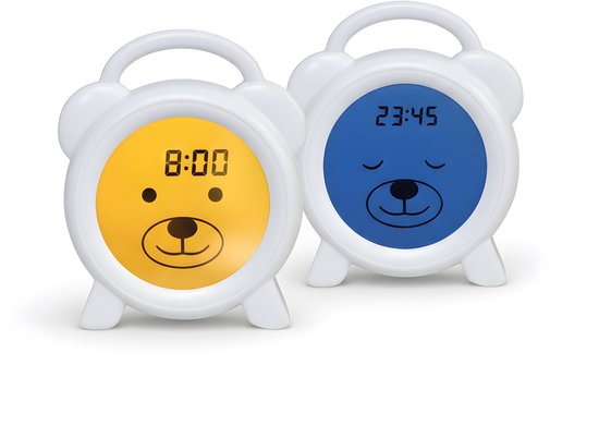 Vroege Vogeltjes - Slaaptrainer Beer - Slaapwekker - Wekker en Nachtlampje Kinderen