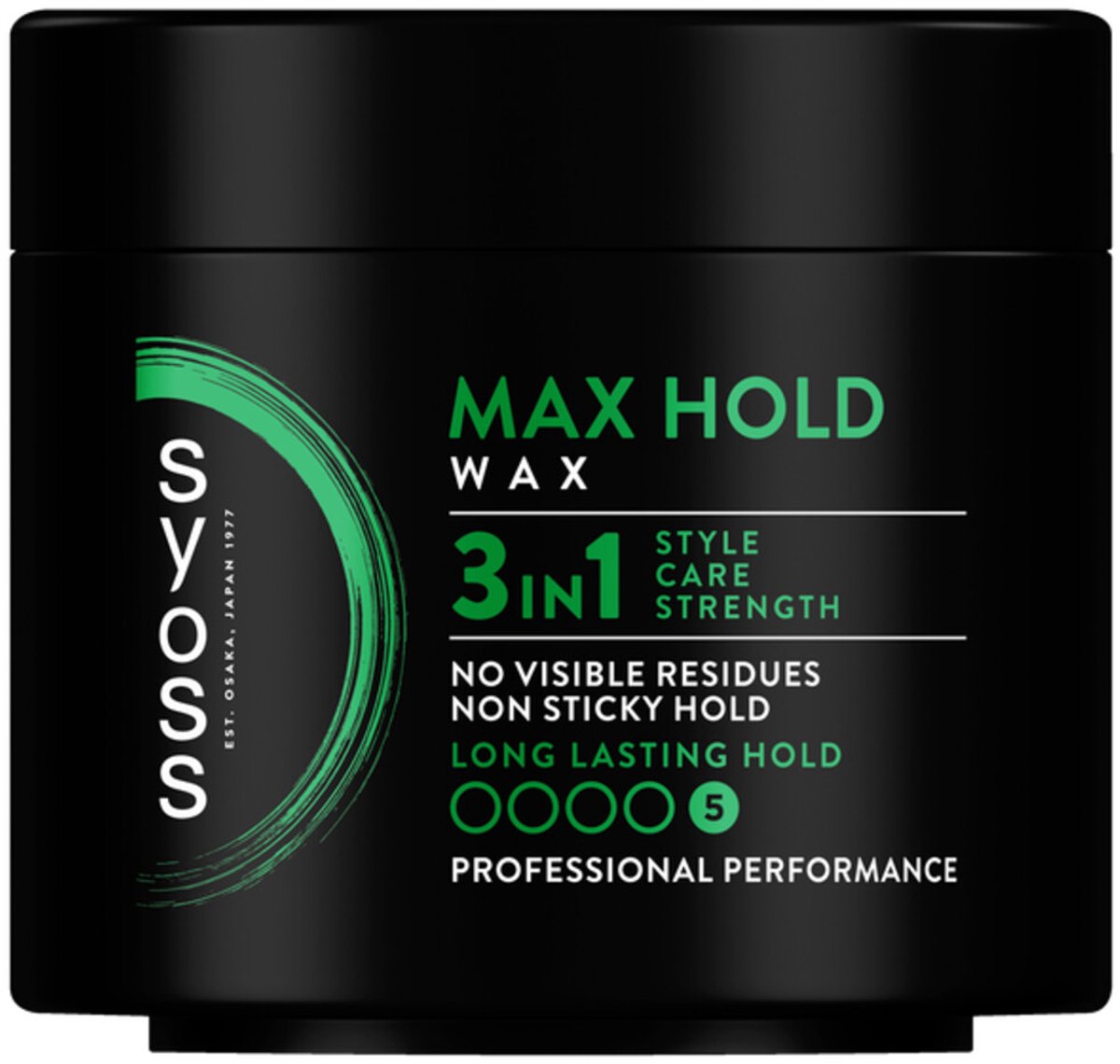 SYOSS - Max Hold Haarwax - Verzorging - Langdurige Styling - 150ml - 1 stuk