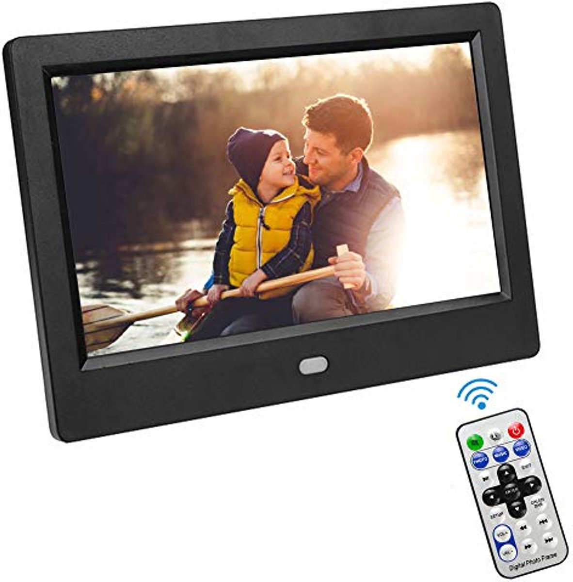 Digitale fotolijst 7 inch met HD scherm en MP3/MP4 functie voor thuis en kantoor