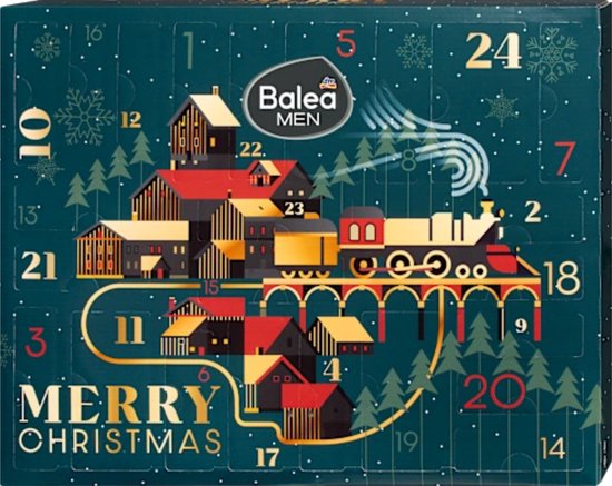 Balea Adventskalender For men 2024 Merry Christmas