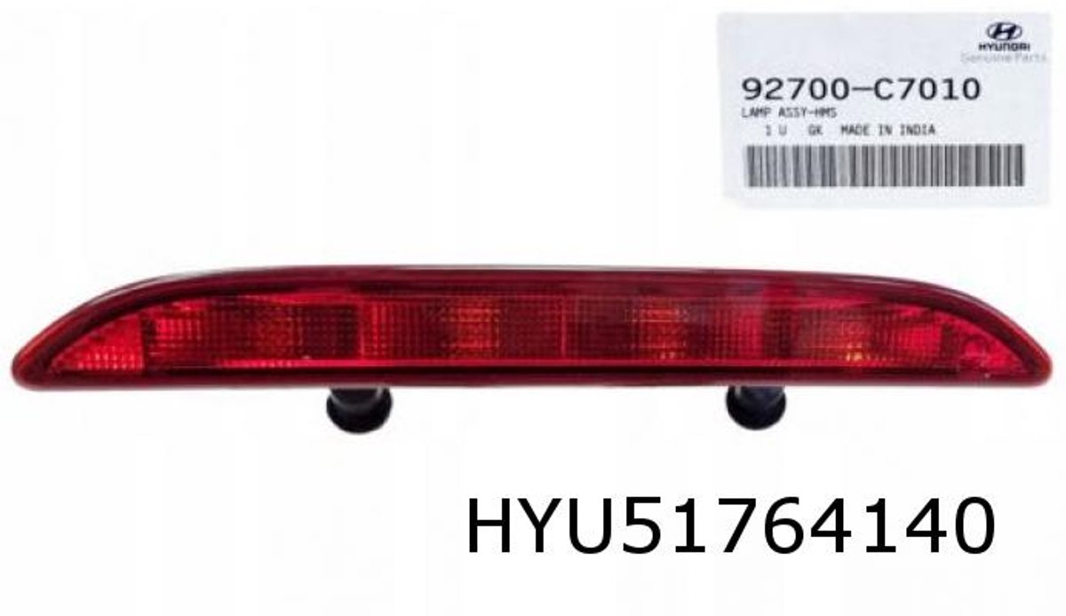 Hyundai i20 derde remlicht - origineel - inclusief sproeier - 92700C7010