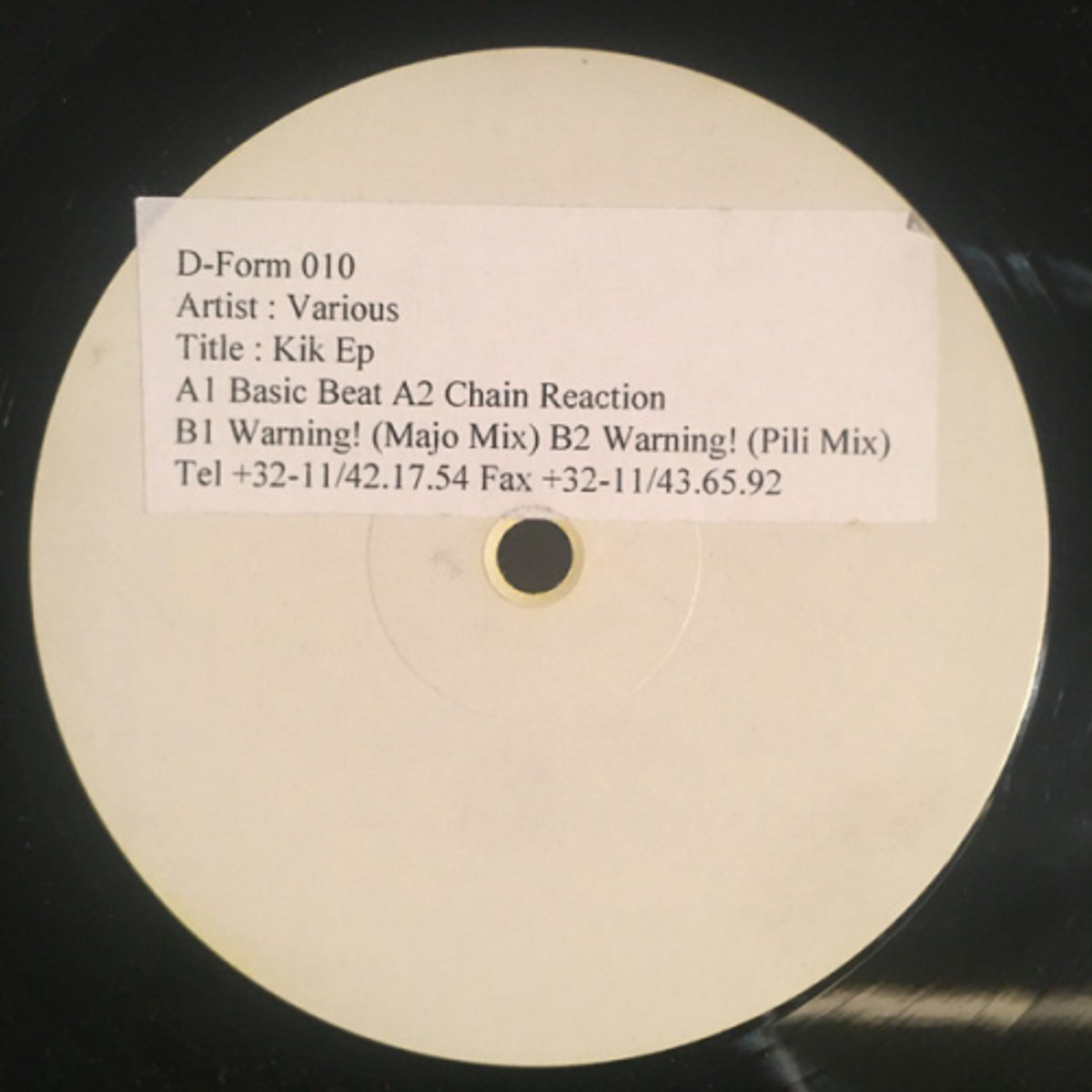 Various - Kik Ep (promo)