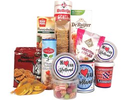 Kerstpakket - Ik hou van Holland - Kerstpakket vol heerlijke Hollandse lekkernijen - pakket S