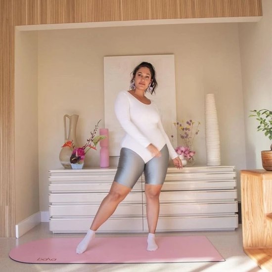 Bala The Play Mat - fitnessmat/Yogamat - 5 mm dik - Comfortabel - Blush roze - Ideaal voor yoga & pilates van Bala — afbeelding 3