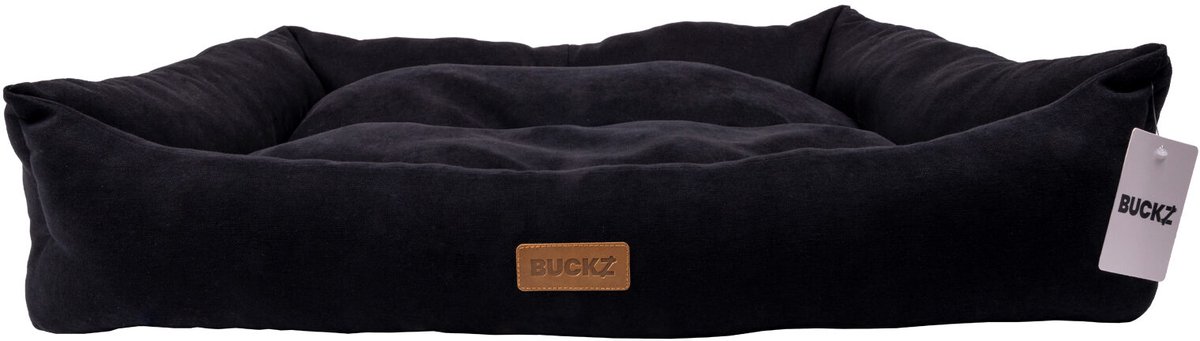 Buckz Hondenmand - Zwart - M - 70 x 60 cm
