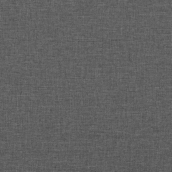 vidaXL - Love - Siège - Canapé - Gris foncé - 140 - cm - Tissu