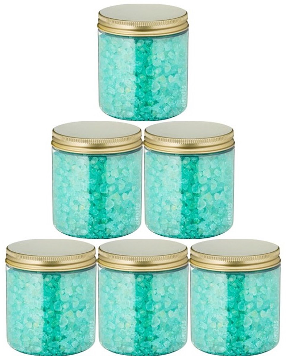 Claudius Badzout Hamam - 300 gram - Pot met gouden deksel - set van 6 stuks