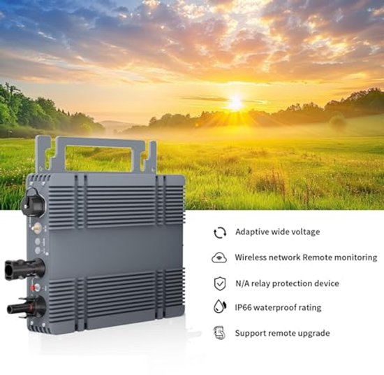 Solar Grid Micro Wechselrichter 200W – MPPT, WiFi Produktbild-Vorschau 2