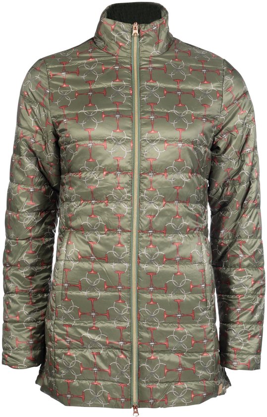 Doudoune vert olive taille M marque hkm