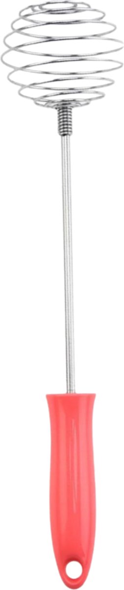 Keukenroer Gereedschap | Handmatige RVS Kloppenknijper – 28.5*5.1cm – Rood, Bak & Roer