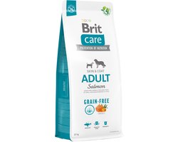 Brit Care Grain-Free Adult Skin & Coat Zalm - Hondenvoer - 3 kg