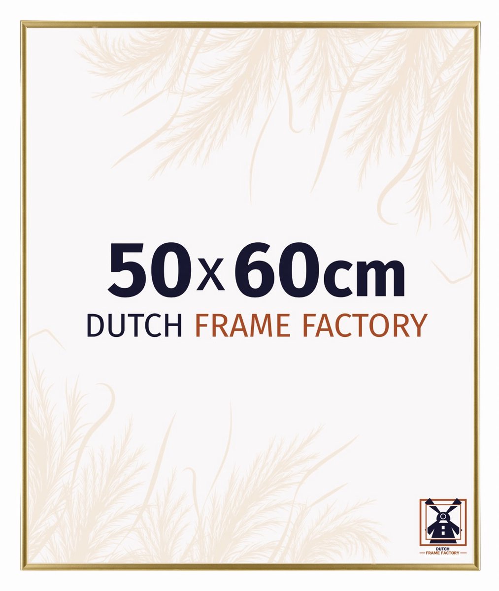 Dutch Frame Factory Fotolijst 50x60 cm - Kunststof - Goud - Easy
