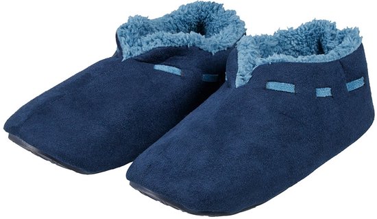 Chaussons espagnols Apollo - bleu marine - adultes - chaussons - homme - femme - chaussons de maison 45-46