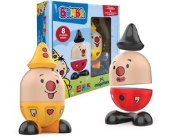 foto van Magimals Bumba set -Interactieve & Magnetische Bumba Set om aan elkaar te koppelen (6 stuks). Leuk en creatief badspeelgoed voor je kind - Veilig en knijpbaar