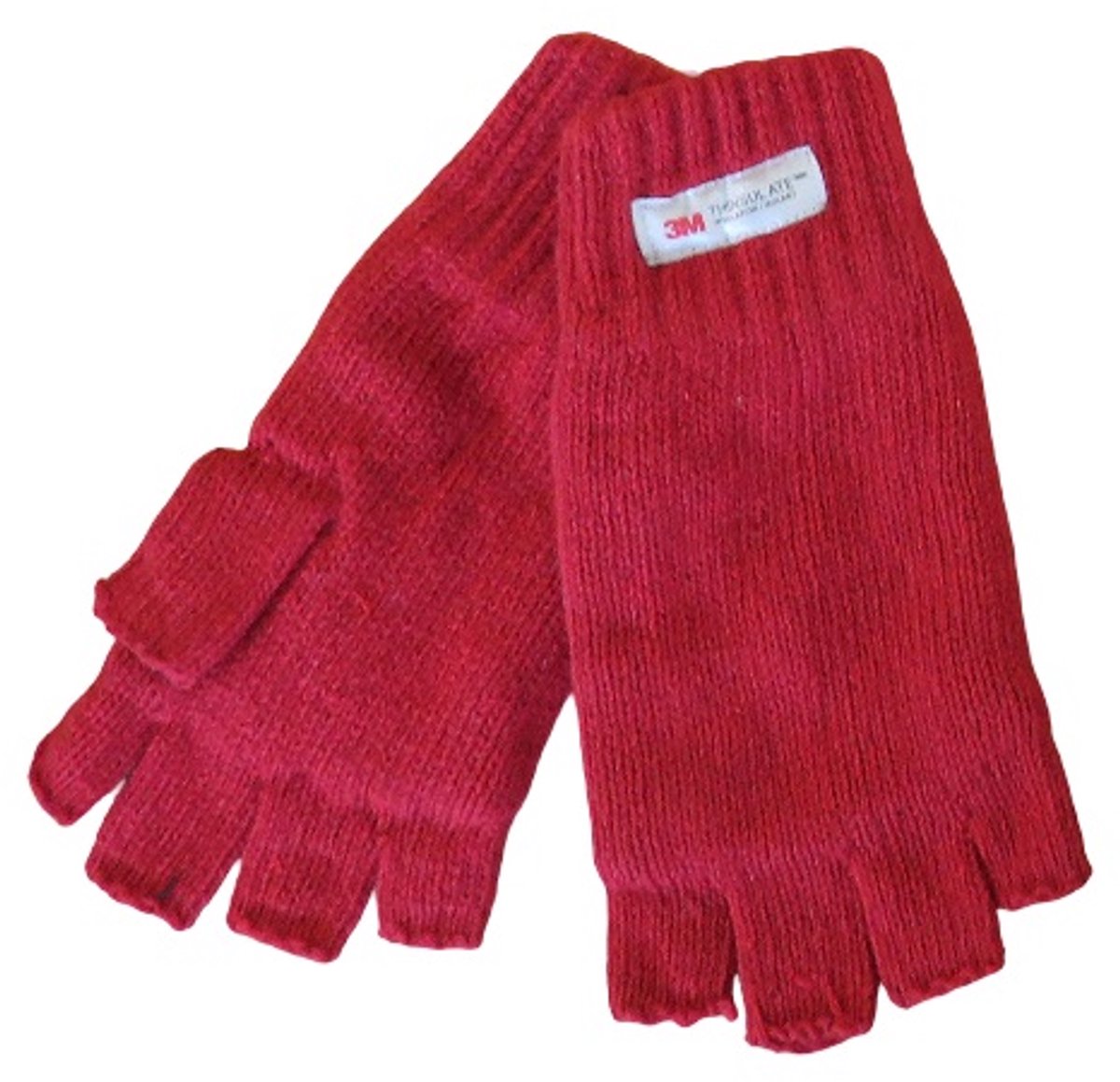 Thinsulate handschoenen dames halve vingers - 30% wol