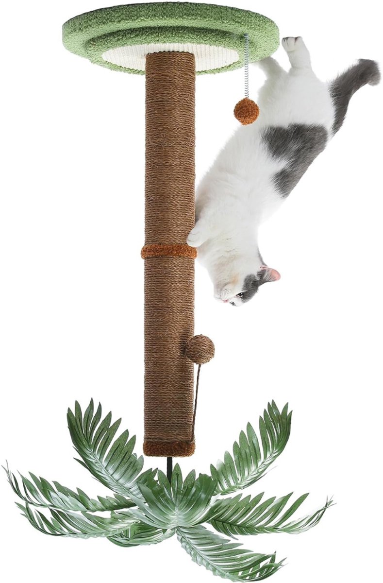 Lexium Krabpaal voor Katten - Krabpaal Grote Katten - Krabton - Krabpaal Hout