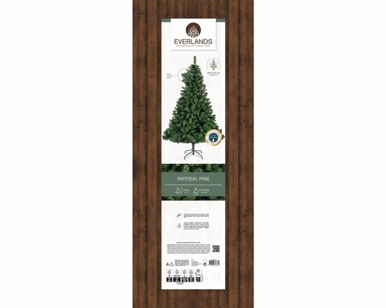Everlands Imperial Pine Kunstkerstboom - 180 cm hoog - Zonder verlichting