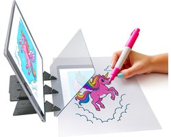 Crafts&Co Tekenprojector voor Telefoon en Tablet - Leren Tekenen & Kleuren voor Kinderen en Volwassenen - DIY - Tekenmachine Beginners - Tekenspullen - Interactief Speelgoed - Cadeau voor Meisjes en Jongens - Zwart