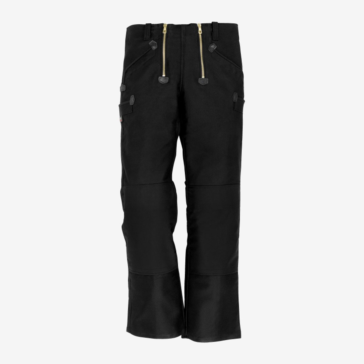 FHB KLAUS Zunft-Broek Dubbel-Pilo 70086 - Zwart - 46