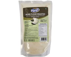 Manji - Geroosterde Mungmeel - Roasted Mung Flour - 3x 500 g