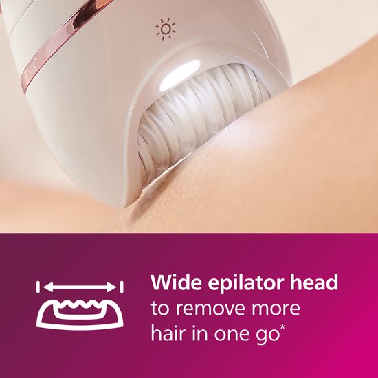 Philips Series 8000 BRE740/10 - Wet & Dry - Epileerapparaat