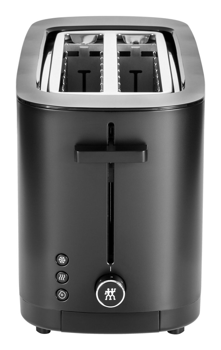 Zwilling Zwilling broodrooster 2 lange gleuven 45,5 cm Zwart