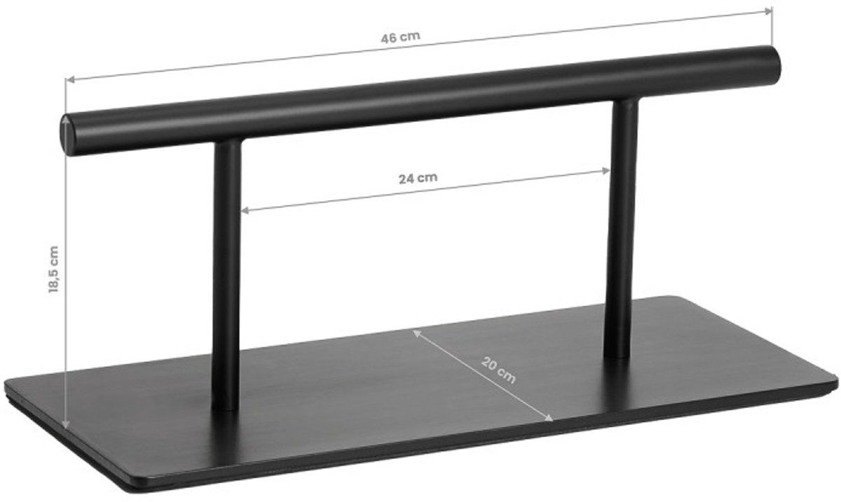 Gabbiano Voetsteun Kapper – RVS – Verzwaarde Voet – Antislip - Bol