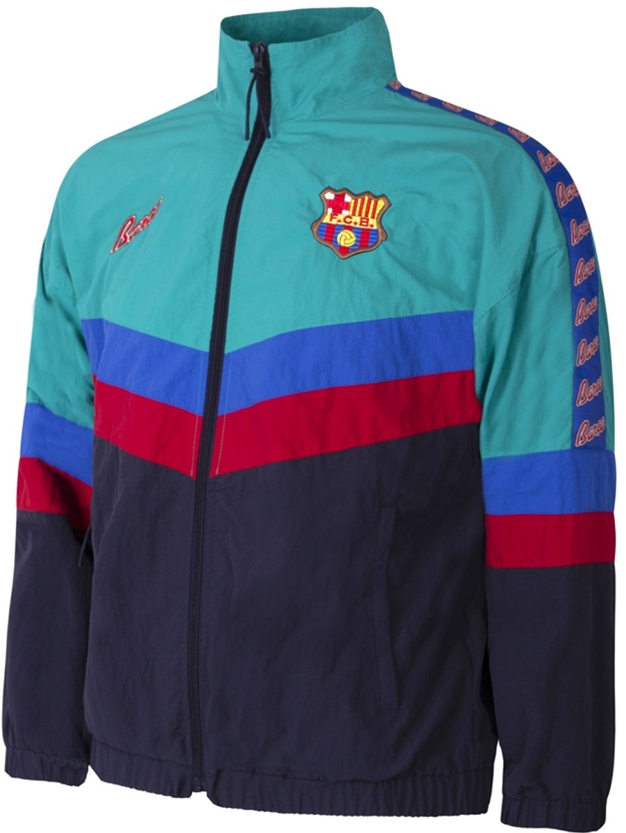 COPA - FC Barcelona Retro Voetbalvest - Heren - Groen - L