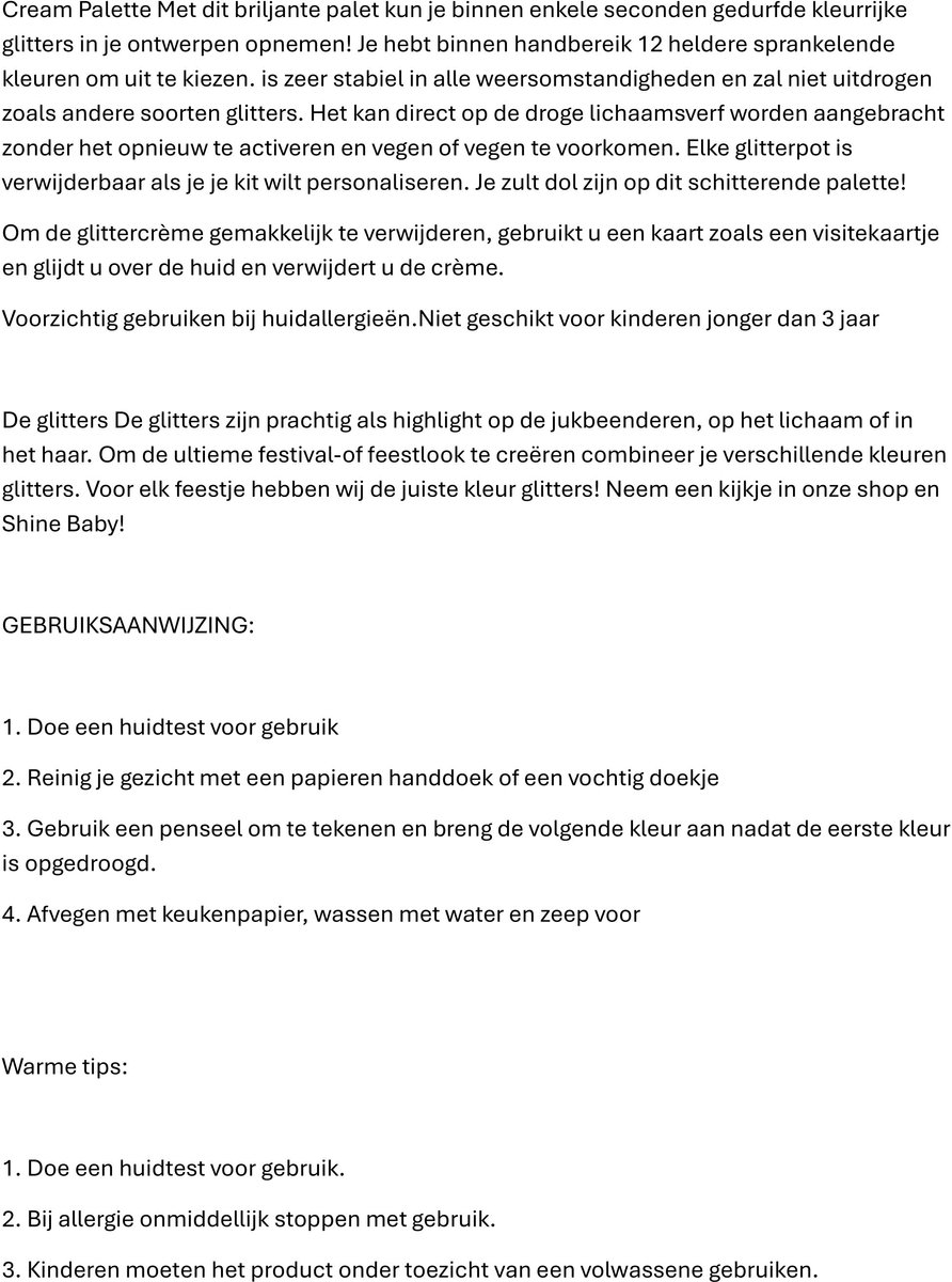 Suntac 12 Kleuren Glitter Set – Chunky Festival Glitters voor Gezicht & Lichaam – Schmink-Glittergel Palet met Goud, Zilver, Groen, Roze, Rood – Voor Schmink, Kinderen & Feest- — afbeelding 3