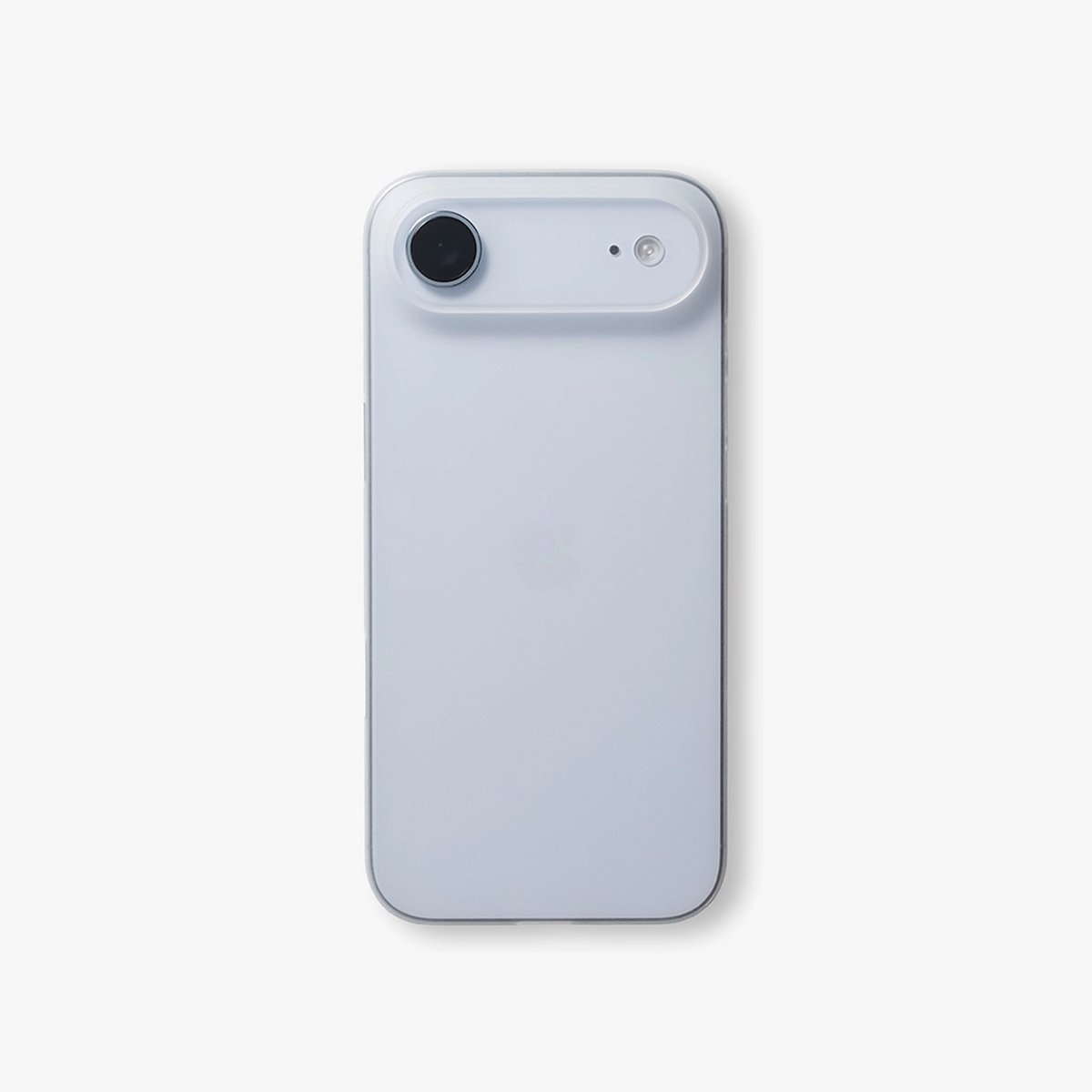 Silq Ultra Dun Hoesje geschikt voor iPhone 17 Air - Frost Wit - Slechts 0,5mm dun!