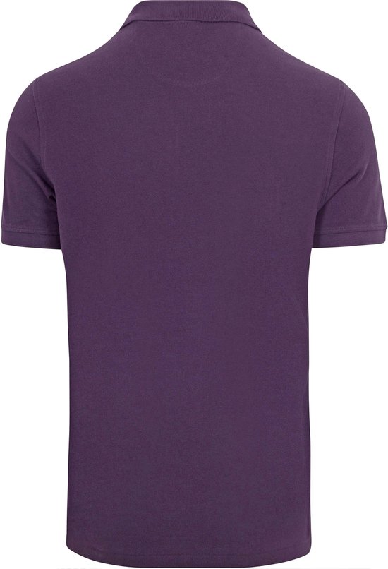 King Essentials The Rene Polo Violet - Taille M - Homme