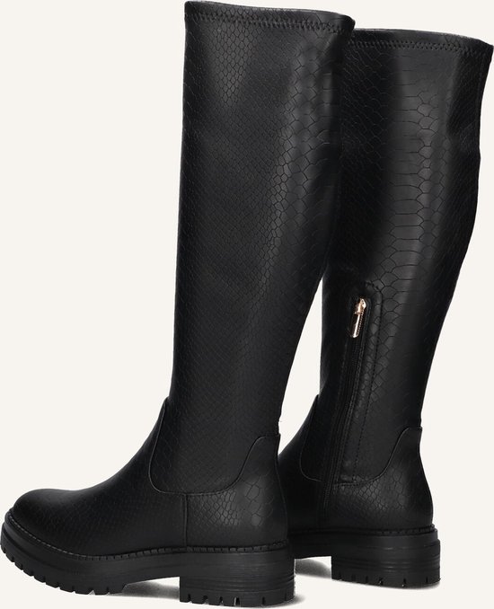 Omoda C0358-5 Laarzen Leatherlook Dames Zwart Maat 38 bol