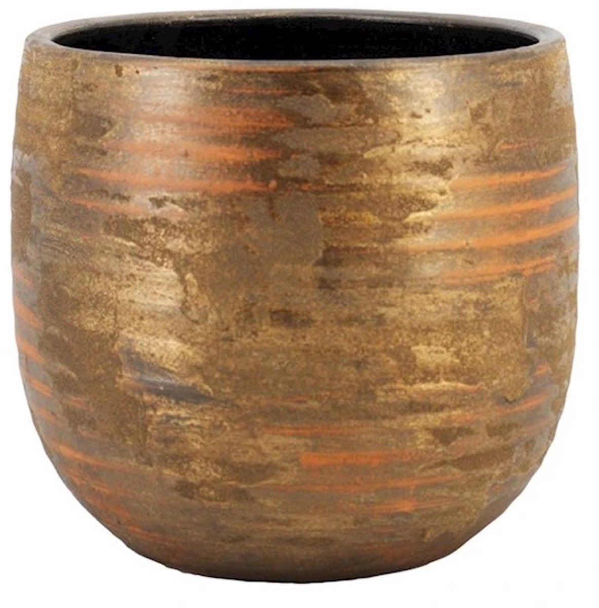 Pot funchal d34h32cm goud