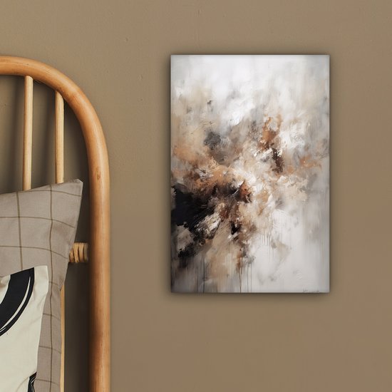 Tableau sur toile 20x30 cm - Tableaux abstraits sur toile - Accessoires de décoration de chambre - Tableaux modernes salon - Décoration murale chambre - Décoration murale cuisine - Tissu mural design d'intérieur - Décoration maison